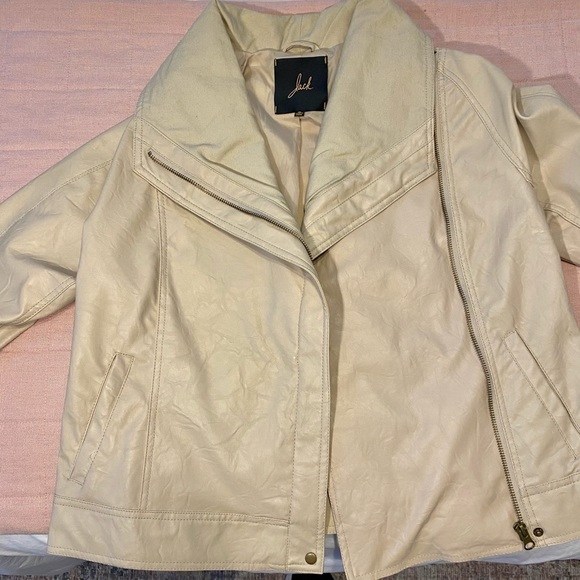 Jack by B.B. Dakota brand faux leather jacket - Picture 2 of 9